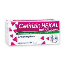 Cetirizin Hexal <br>Filmtabletten*<br><b>6,95 €</br></b>