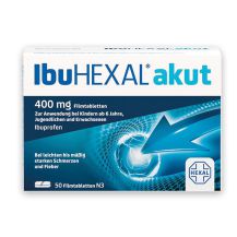 Ibuhexal akut<br>  400 mg* <br><b>9,95 €</br></b>