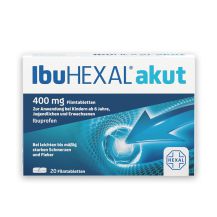 Ibuhexal akut<br>  400 mg* <br><b>4,99 €</br></b>