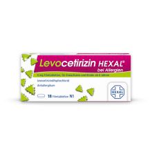 Levocetirizin Hexal  <br>  bei Allergien* <br><b>8,95 €</br></b>