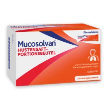 Mucosolvan<br>  Hustensaft-Portionen*  <br><b>7,95 €</br></b>