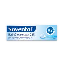 Soventol<br>Hydrocortisonacetat 0,5%*<br><b>7,95 €</b>