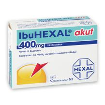 Ibuhexal akut <br>  400 mg* <br><b>9,95 €</br></b>