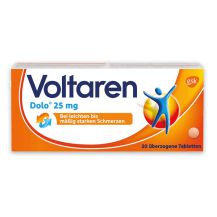 Voltaren<br>dolo 25 mg*<br><b>9,95 €</br></b>